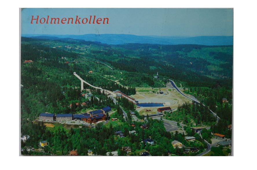 OSLO-HOLMENKOLLEN-SKOCZNIA NARCIARSKA