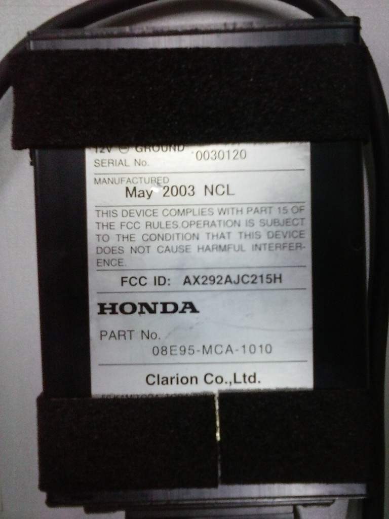 GL 1800 GoldWingCB RADIOOryginał 7181631430