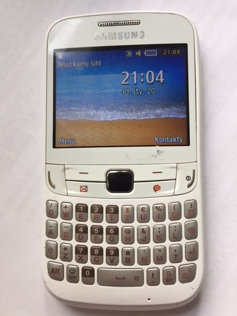SAMSUNG GT S3570 chat - nowa bateria, QWERTY BCM