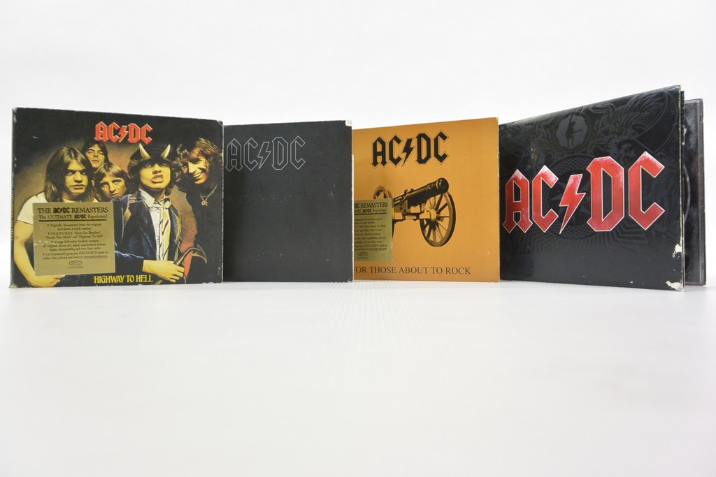 AC/DC KOMPLET 4 PŁYT CD DYSKOGRAFIA OKAZJA CENOWA