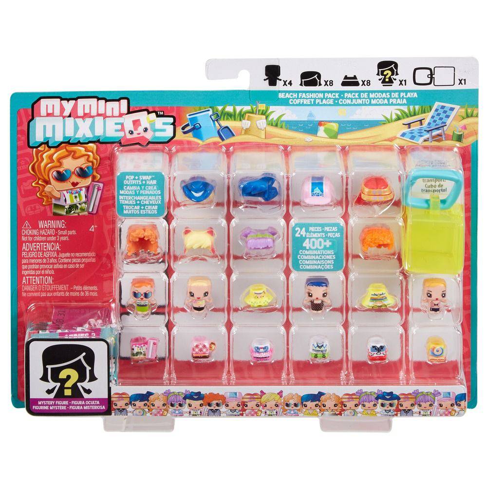My Mini MixieQs Zestaw Plażowanie Figurki FDF62