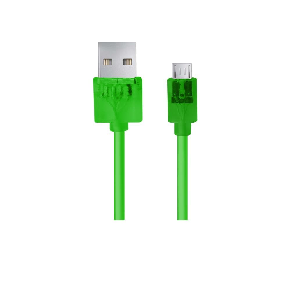 Kabel USB Esperanza Micro USB  A - B 1m transparen