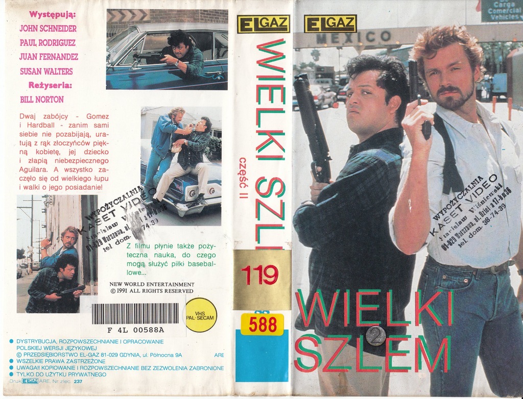 Wielki szlem cz.2 VHS Elgaz