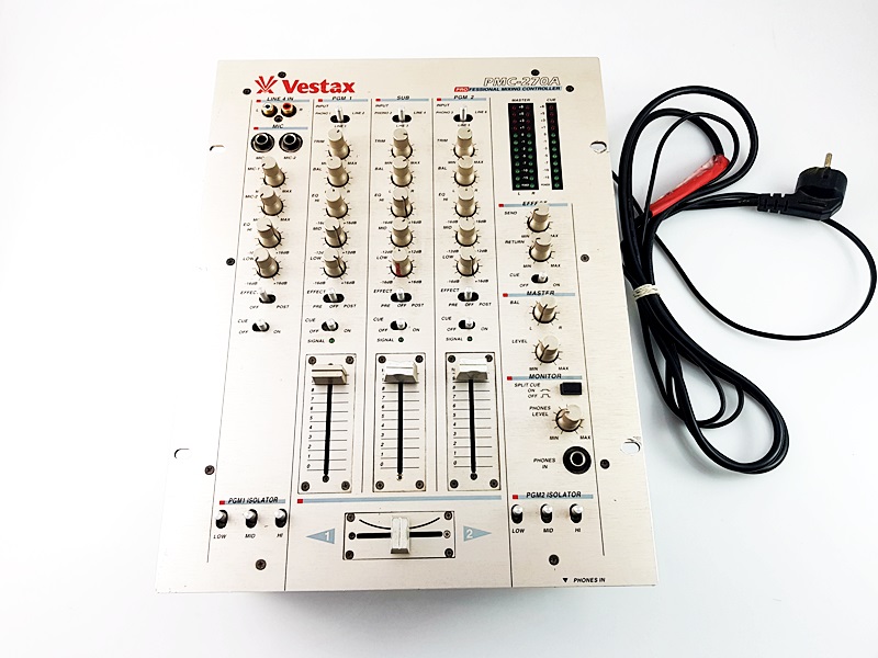 DJ MIXER VESTAX PMC-270A PROFESSIONAL 3-CHANNEL - 7146494010
