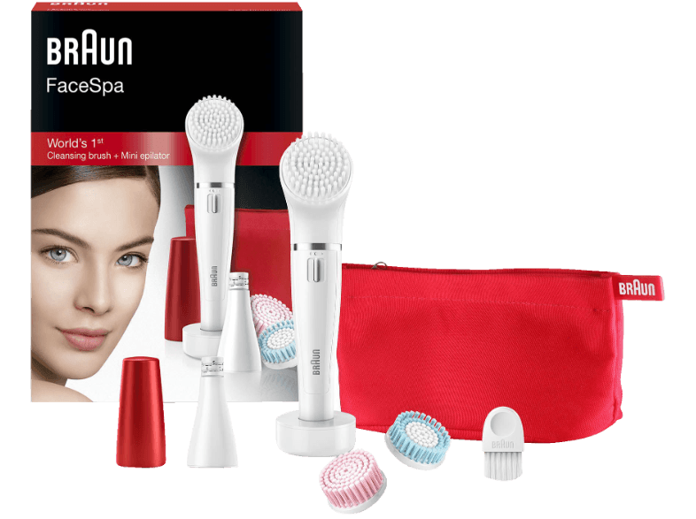 Depilator do twarzy Braun Face 852 + Kosmetyczka 7163438514