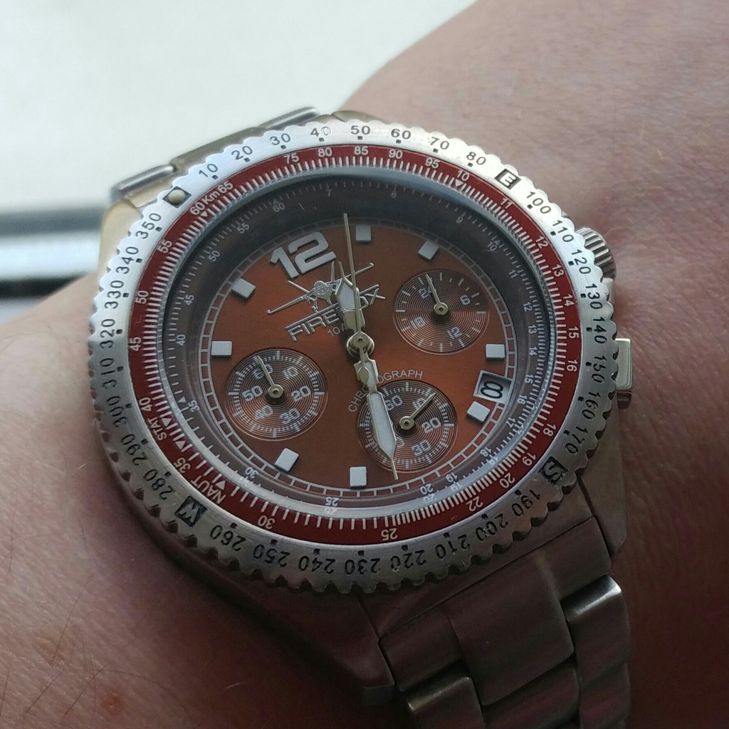Zegarek FIREFOX Fighter CHRONOGRAPH mech. Seiko