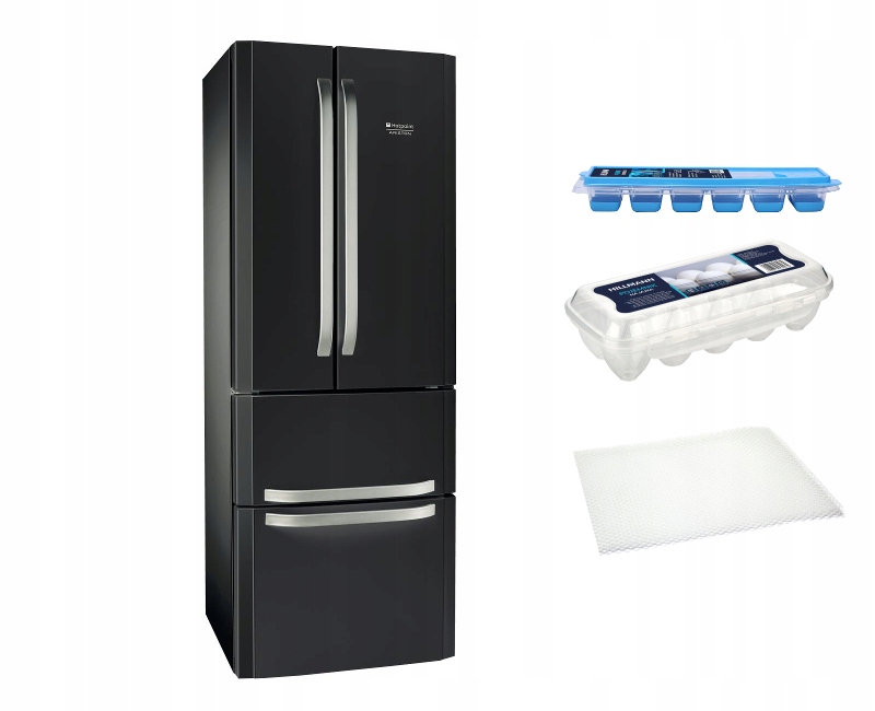 Lodówka Hotpoint-Ariston E4D AA SBC 402L +ZESTAW