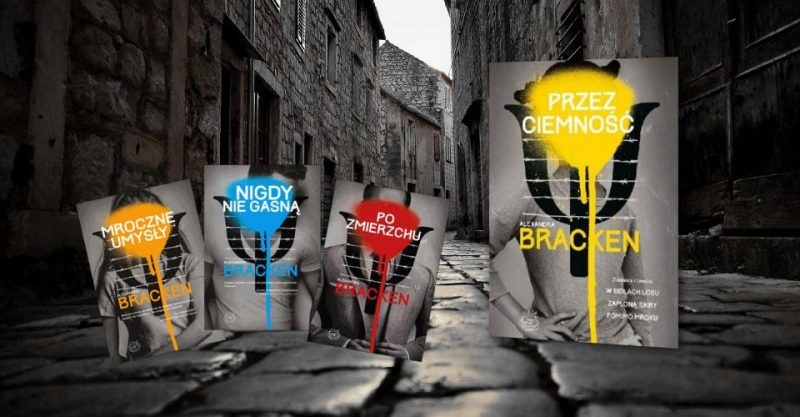 MROCZNE UMYSŁY pakiet 4 tomy Alexandra Bracken !!!