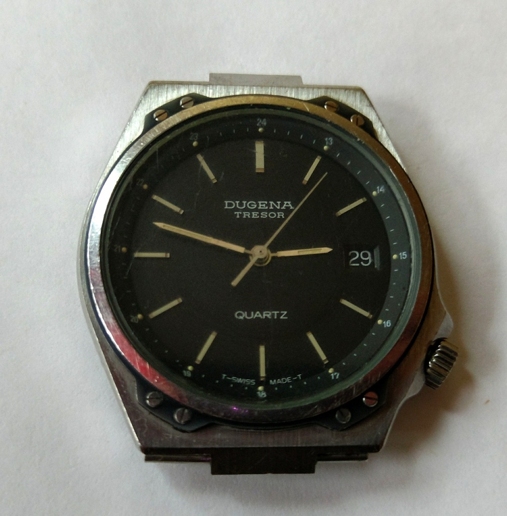 Zegarek męski Dugena Tresor 100M Swiss Made
