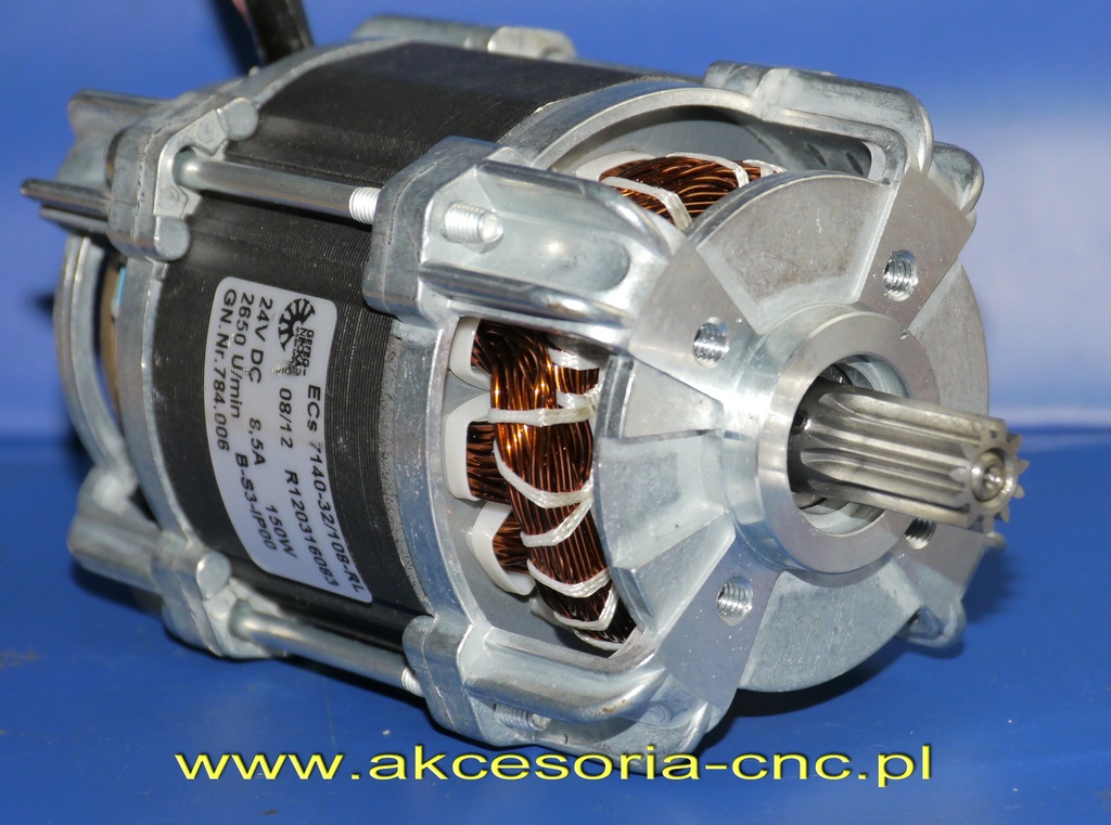 SILNIK BEZSZCZOTKOWY BLDC GEFEG 24V 150W 0.5Nm