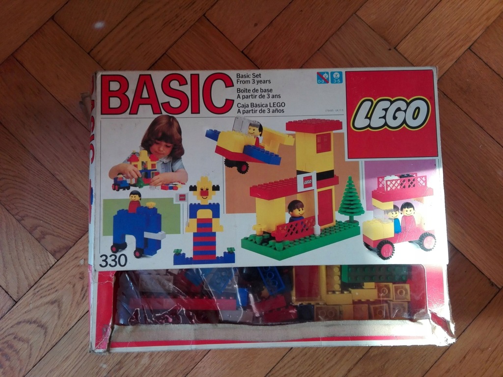 kolekcjonerskie Lego Basic 330 1985 7576396342