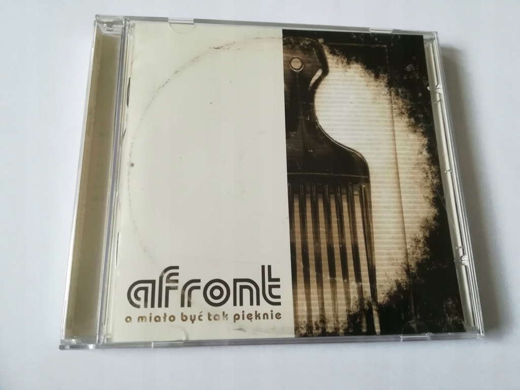 A MIAŁO BYĆ TAK PIĘKNIE - Afront - CD - 2004