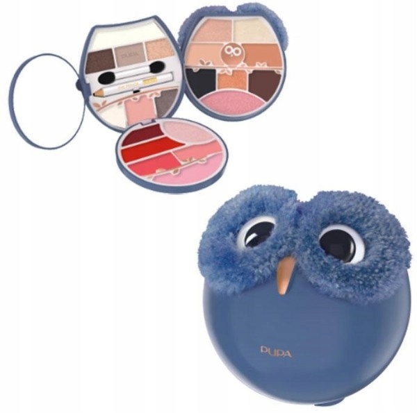 PUPA OWL 4 PALETA DO MAKIJAŻU 002 WARM SHADES