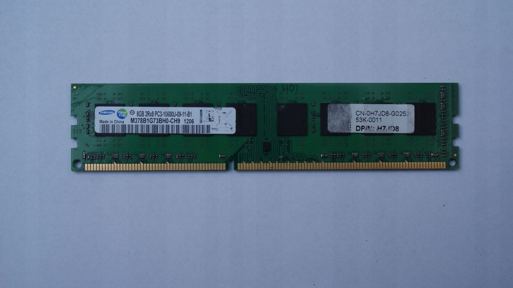 DDR3 Samsung 8 GB/1333 MHz gw12m-cy KRK