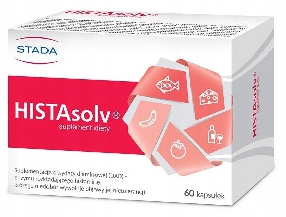 HISTASOLV 60 kaps nietolerancji histaminy APTEKA