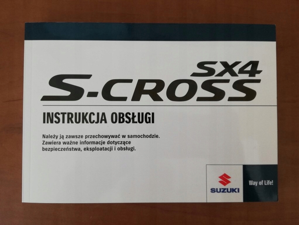 Nowa Instrukcja Suzuki SX4 S-Cross od 2016 roku