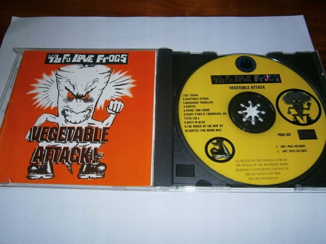 VEGETABLE ATTACK - THE TOFU LOVE FROGS