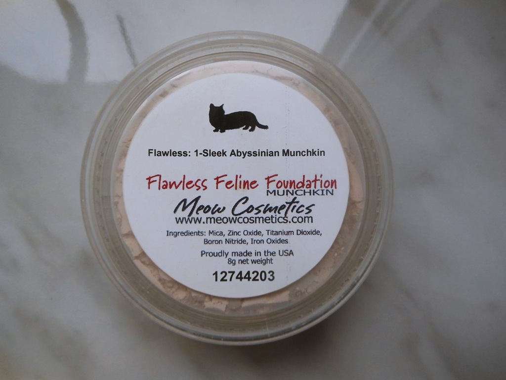 Podkład mineralny Meow cosmetics Sleek Abyssinian 