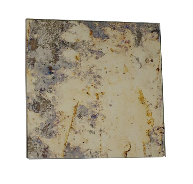 Lustro antyczne, postarzane - 40 x 40
