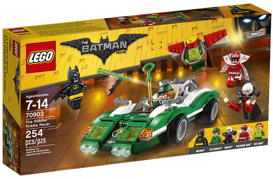 LEGO BATMAN MOVIE 70903 WYŚCIGÓWKA RIDDLERA 24H