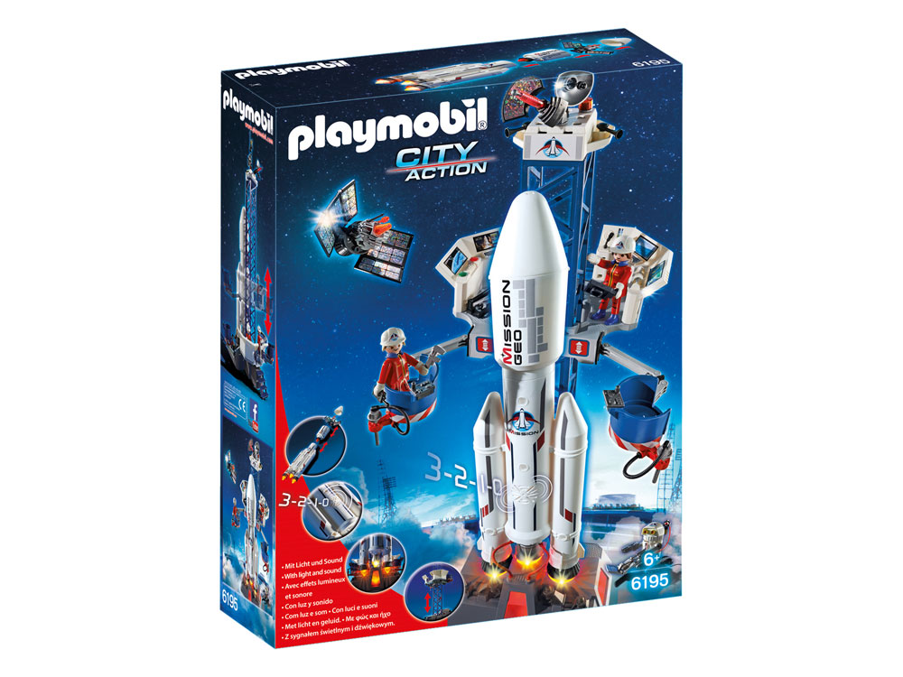 OUTLET PLAYMOBIL Rakieta kosmiczna ze stacją