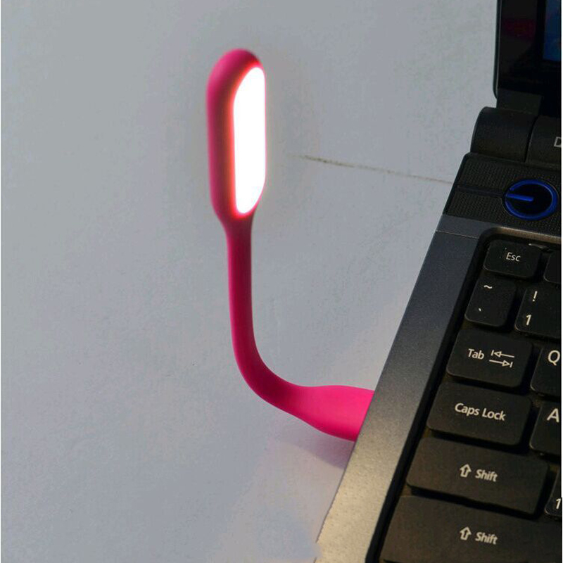 LAMPKA SILIKONOWA USB 6 LED DO LAPTOPA, TELEFONU