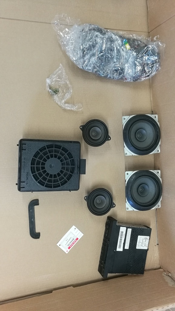 Audi 80 90 b3 B4 cabrio wiazka subwoofer