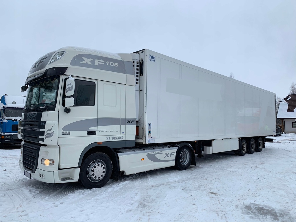 Водитель категории е рефрижератор москва. DAF XF 105 полуприцепом реф. DAF XF 105.460. DAF XF 105 рефрижератор. DAF XF 106 С полуприцепом.