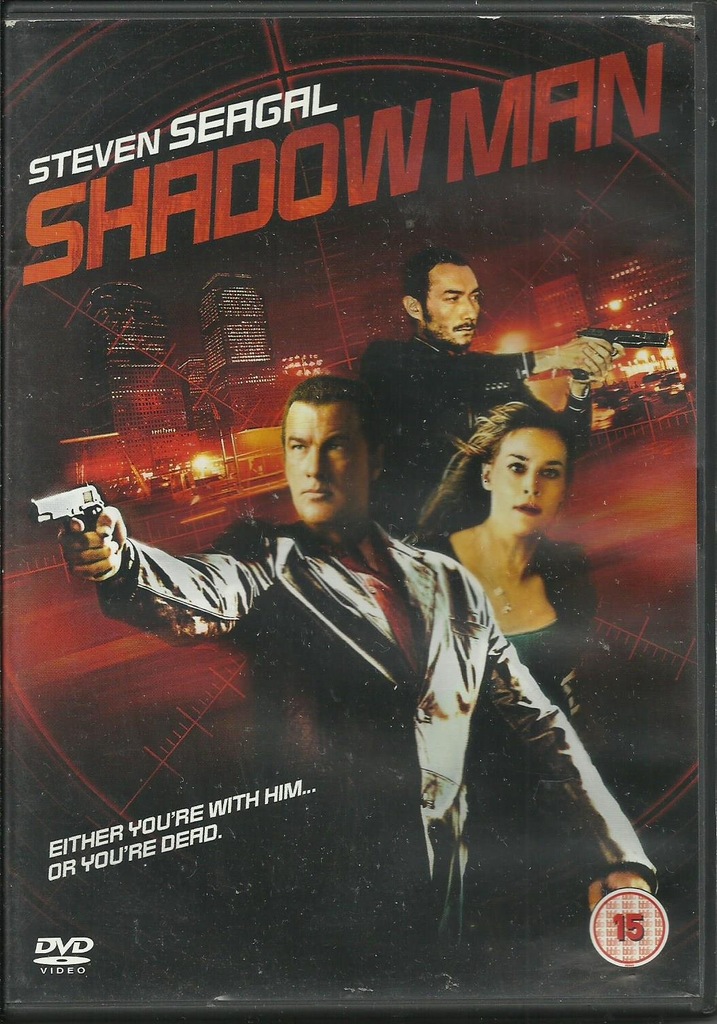 SHADOW MAN - NIEOBLICZALNY - STEVEN SEAGAL - DVD