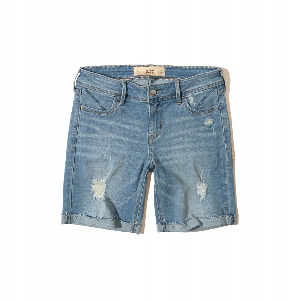 HOLLISTER BY ABERCROMBIE SPODENKI JEANSOWE 26