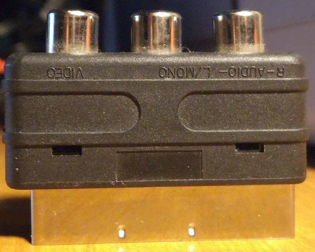 Adapter przejście EURO - 3xRCA CHINCH - SCART