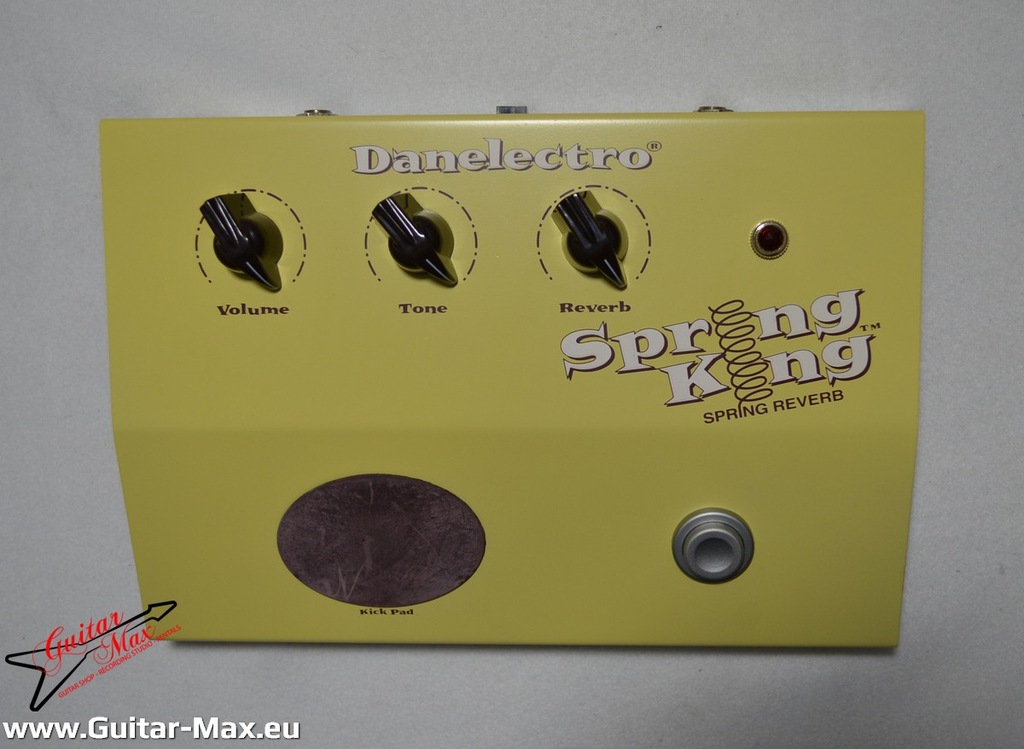 Danelectro Spring King Reverb EFEKT mxr boss RV-6