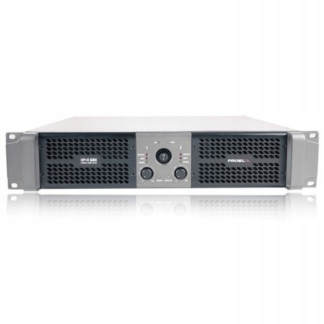 PROEL HPX6000 WZMACNIACZ 2X3000W@2OHM; 6000W BRID