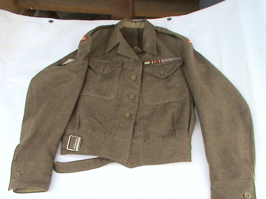 Battledress II Korpus Polski - Oryginał - Rzadkość