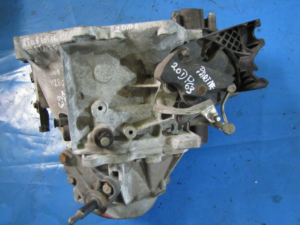 WYBIERAK SKRZYNI BIEGÓW  PEUGEOT PARTNER 1.6 HDI