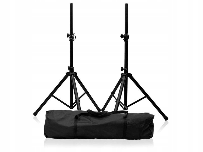 NJS Tripod PA Speaker Stands with Carry Bag Kit