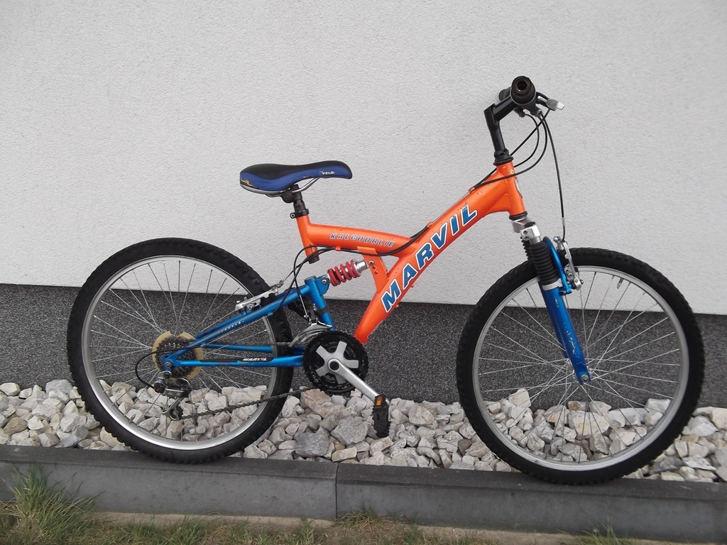 NIEMIECKI ROWER DZIECIĘCY MARVEL 24 '' 21 BIEGÓW