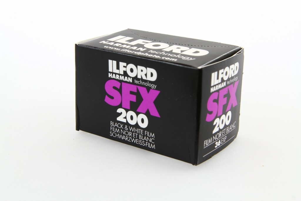 Ilford SFX 200/36 exp Infrared film na podczerwień