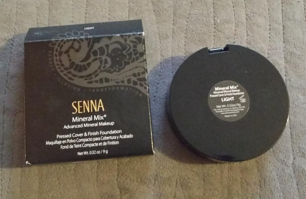 Senna puder podkład prasowany mineral mix pressed