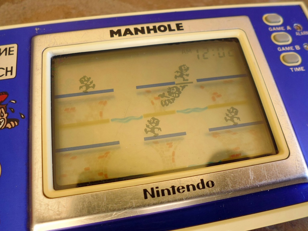 Nintendo ゲーム&ウォッチ MANHOLE ゲームウォッチ マンホール MANHOLE - YouTube