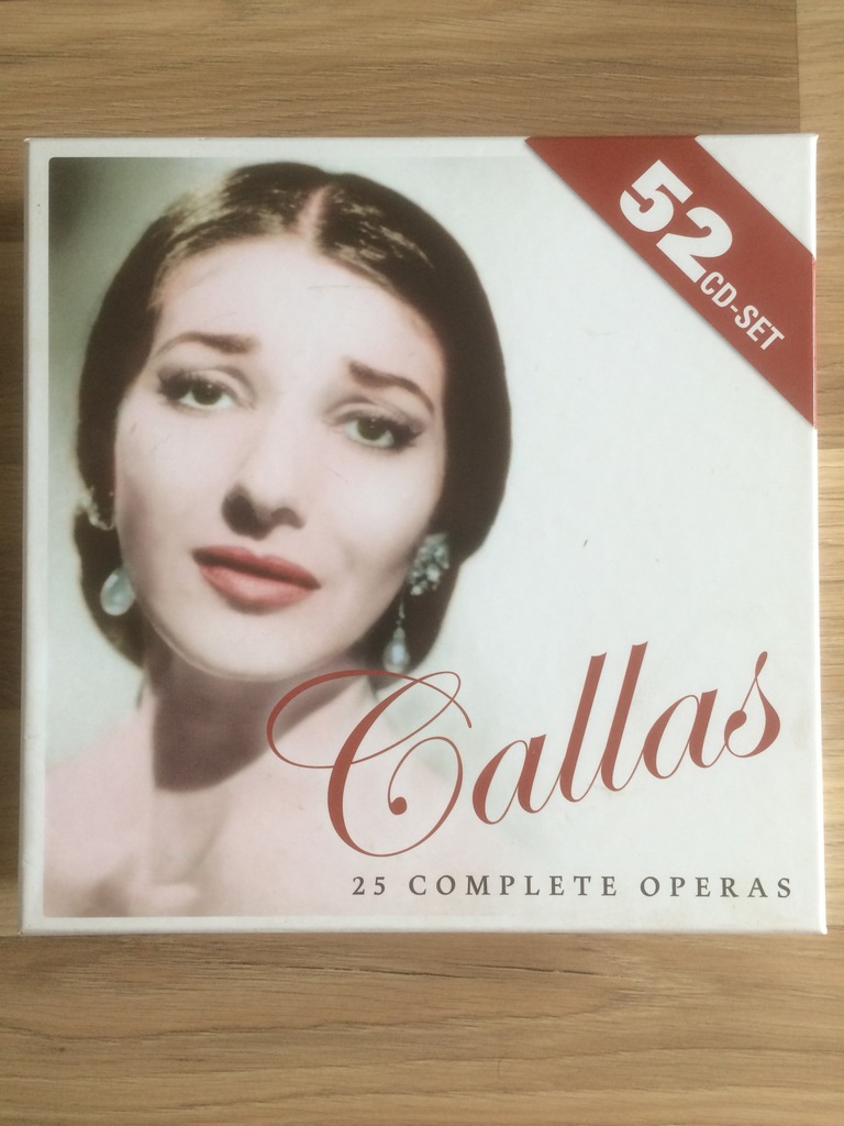 Maria Callas 25 Complete Operas zestaw 52 plyt CD