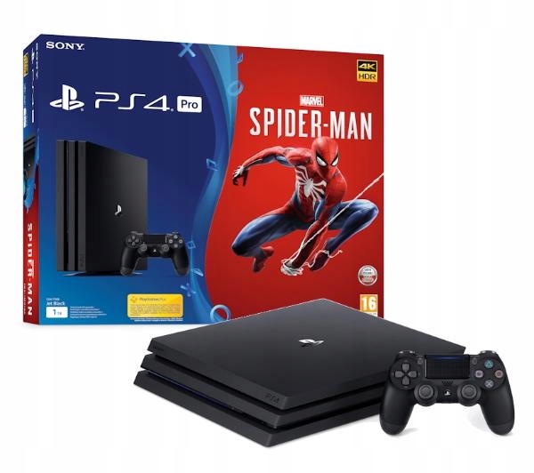 Купить PlayStation 4 Pro PS4 + консоль Marvels Spider-Man: отзывы, фото, характеристики в интерне-магазине Aredi.ru
