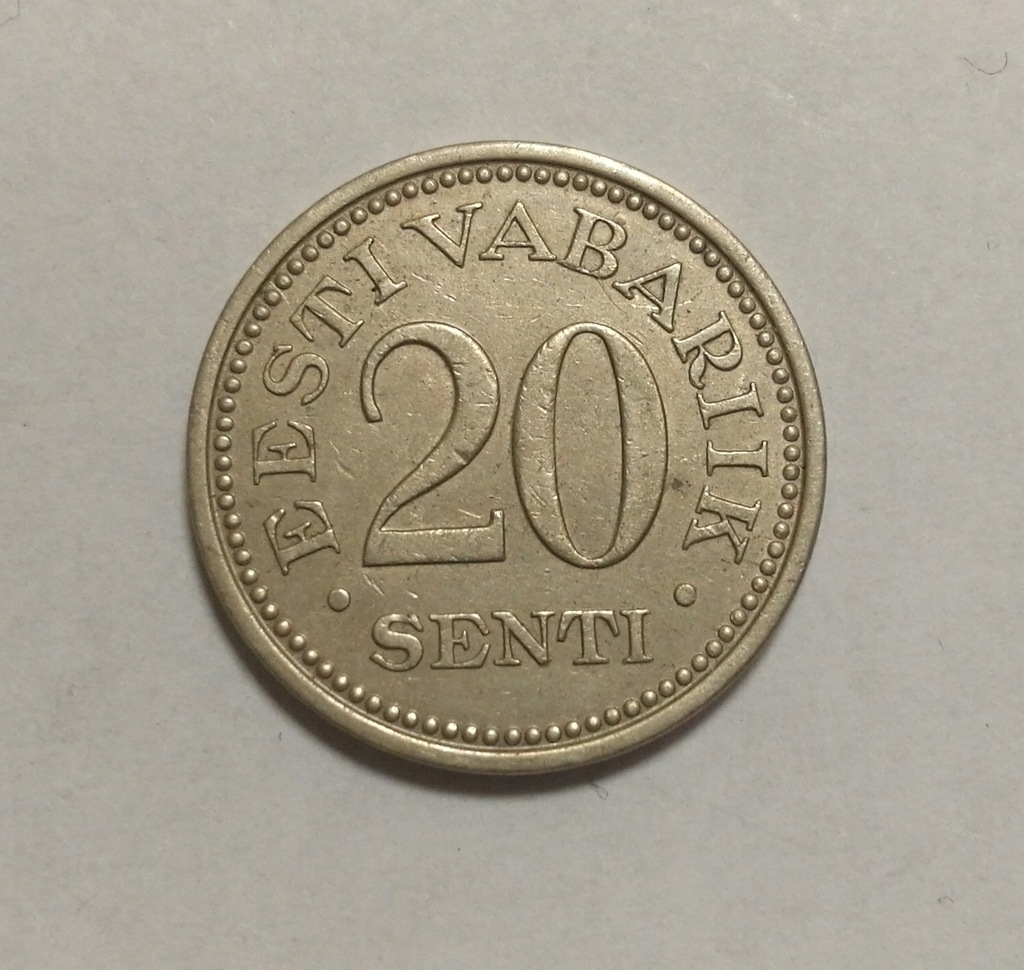 Estonia 20 Senti 1935