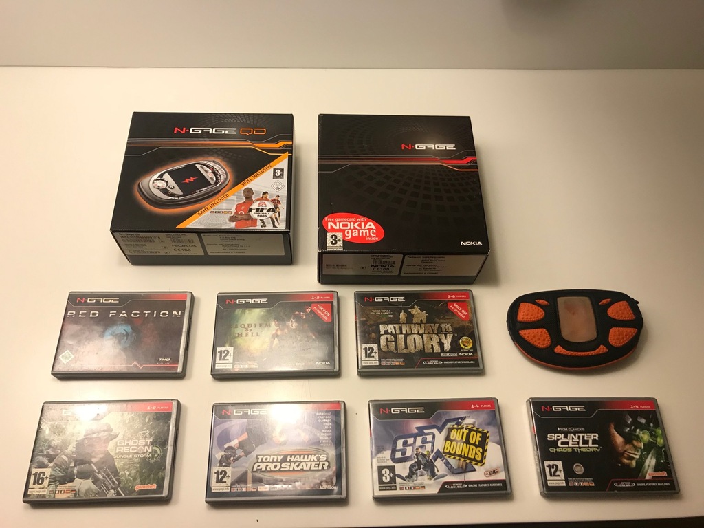 Nokia N-gage QD NOWA + Classic Nokia Poland Unikat