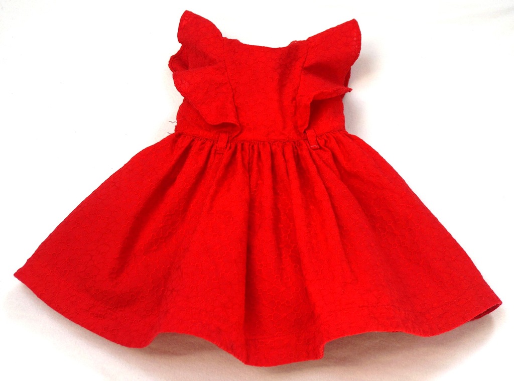 Mothercare sukienka czerwona 6-9 74/80 PRZEPIĘKNA