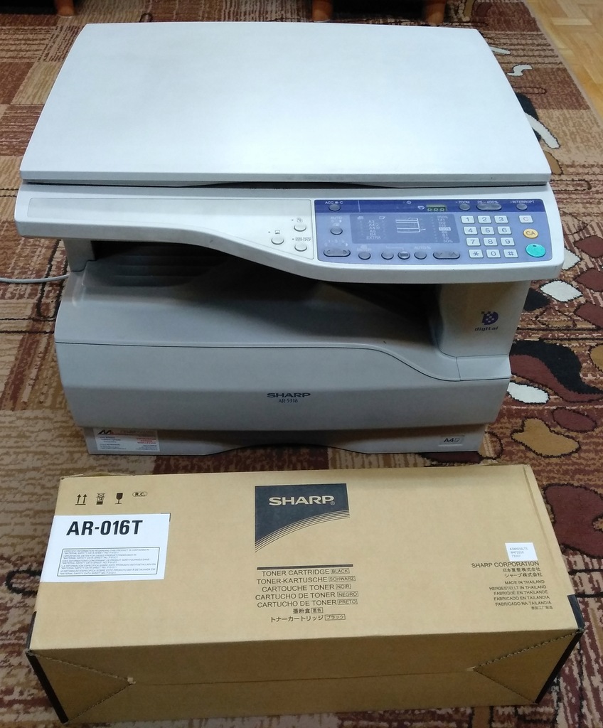 Sharp AR-5316 kserokopiarka, drukarka + toner