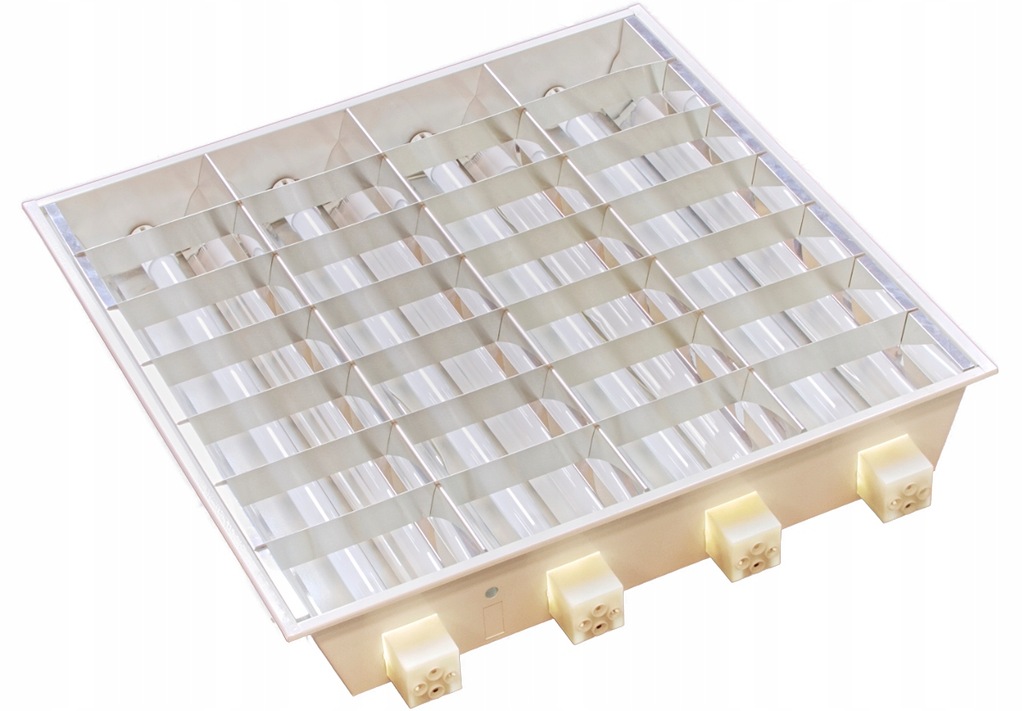 Raster Oprawa 60x60 + 4x Świetlówki LED Komplet
