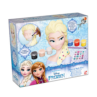 Disney Kraina Lodu Elsa Figurka do malowania Glina