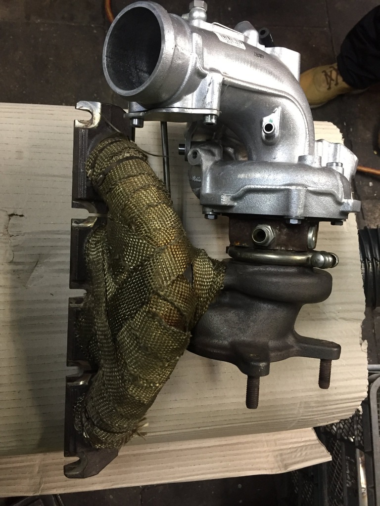 Wydech+TIP+adapter+turbo k04 064 S3 1.8T tfsi k03