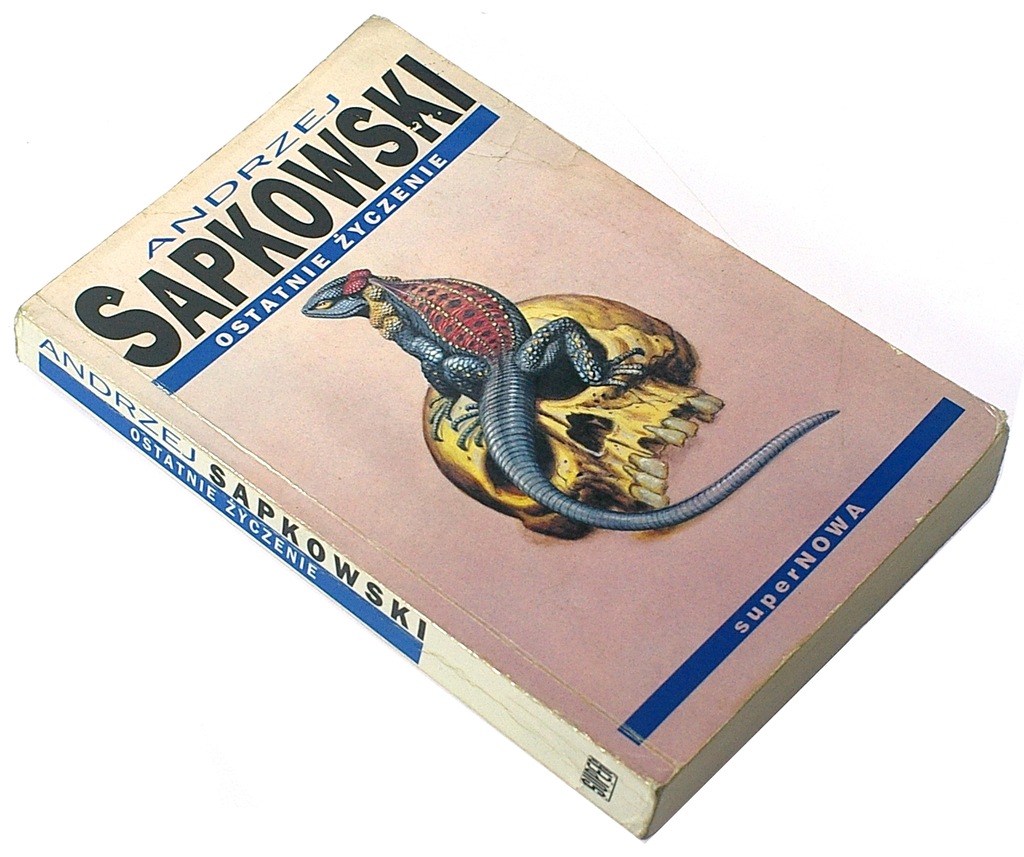 OSTATNIE ŻYCZENIE - SAPKOWSKI, 1993, WYD. 1